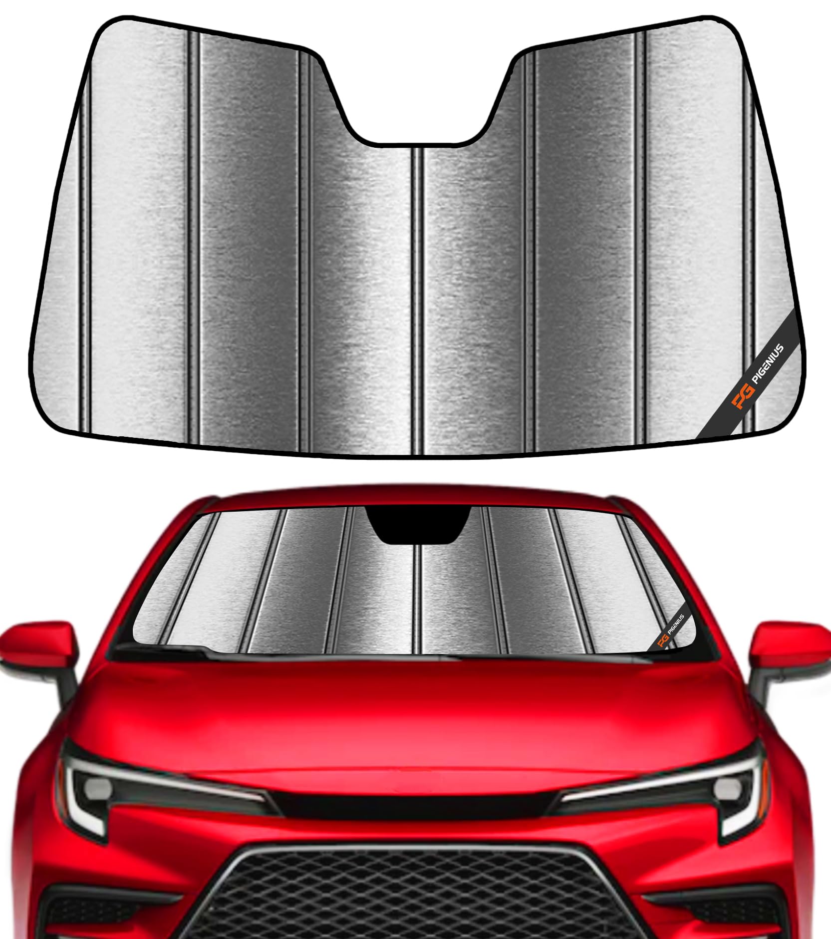 Amazon.com: Pigenius Windshield Sunshade for Toyota Corolla Sedan